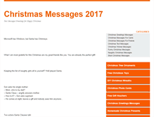 Tablet Screenshot of christmasmessages123.info